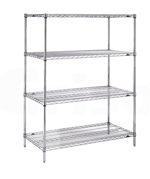 1220X355X1800 ESTANTE CROMADO