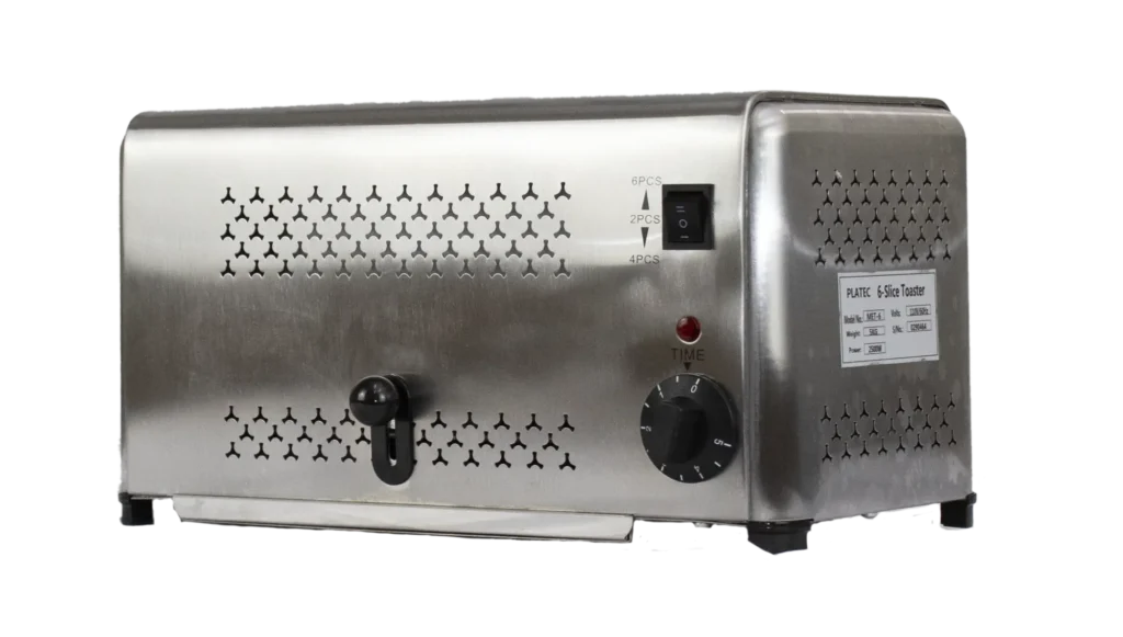 MET-6 TOSTADORA DE PAN ELECTRICA