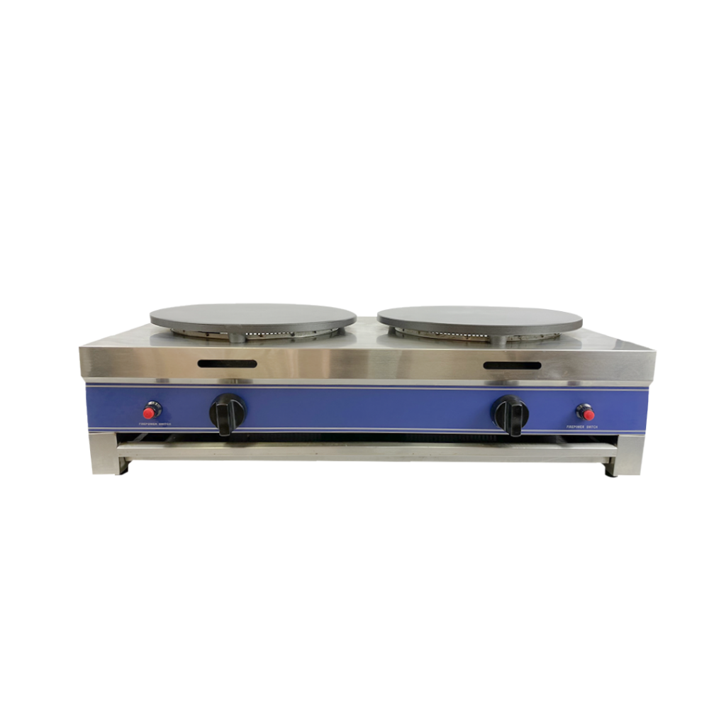 GCM-2 CREPERA A GAS DE 2 PLANCHAS