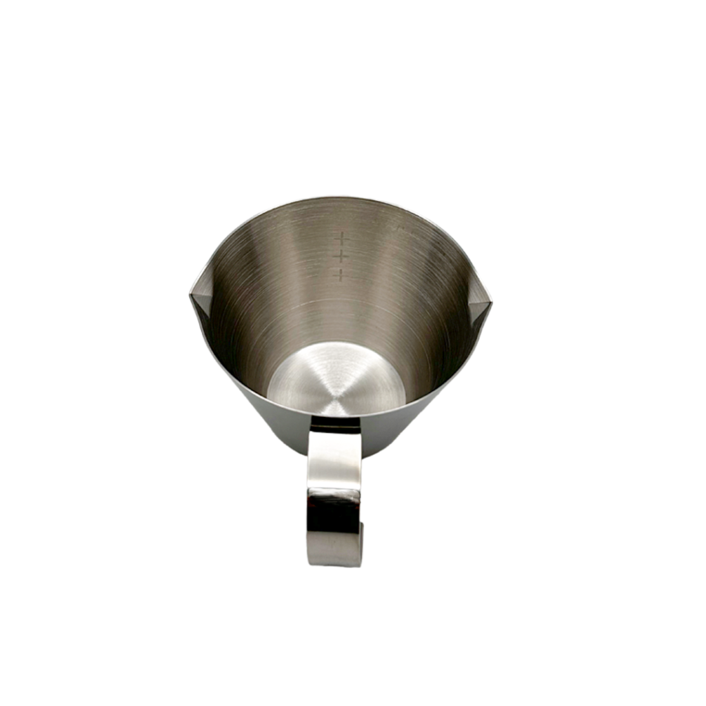 LOOKYAMI9015 TAZA MEDIDORA CON DOBLE BOQUILLA ACERO INOX
